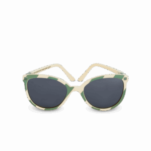 LUNETTES BUZZ RAYURES SAUGE