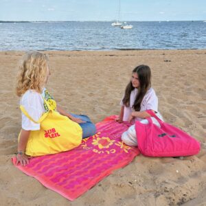 SERVIETTE DE PLAGE CLUB SOLEIL