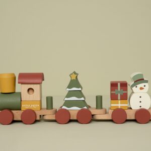 TRAIN DE NOËL EN BOIS