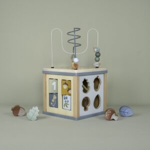 CUBE D'ACTIVITÉS EN BOIS FOREST FRIENDS