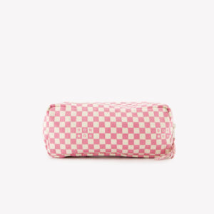 TROUSSE DAMIER ROSE