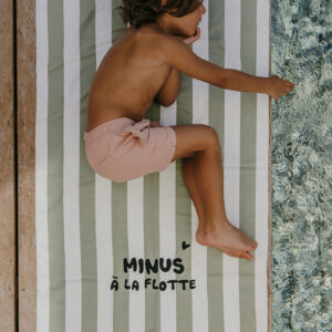 SERVIETTE MINUS A LA FLOTTE VERTE